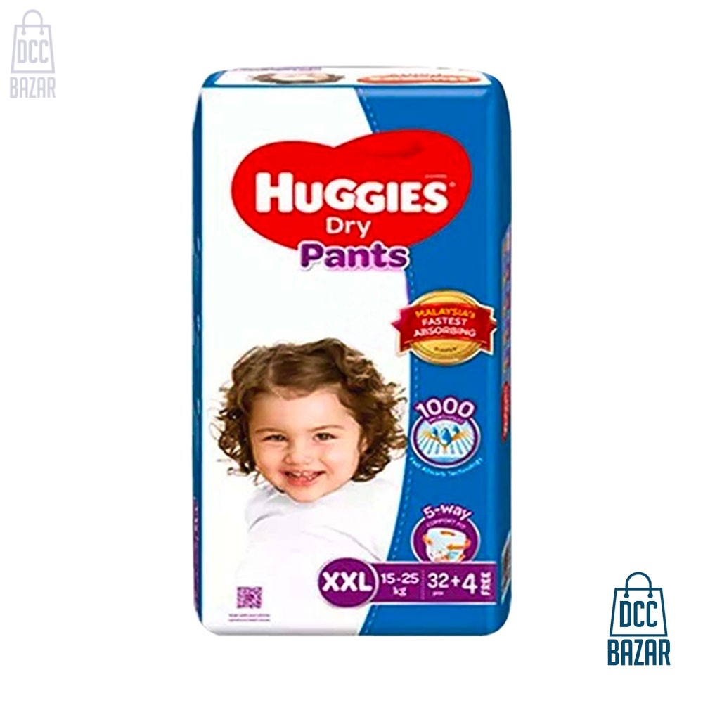 Huggies Dry Diaper Pants Economy - XXL | PICK.A.ROO