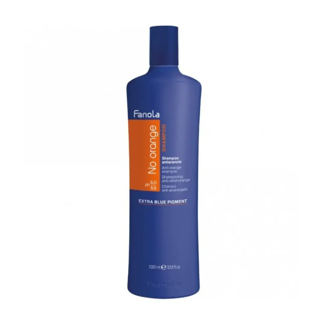 Fanola No Orange Shampoo 1000ml – Anti-Orange Hair Color Corrector